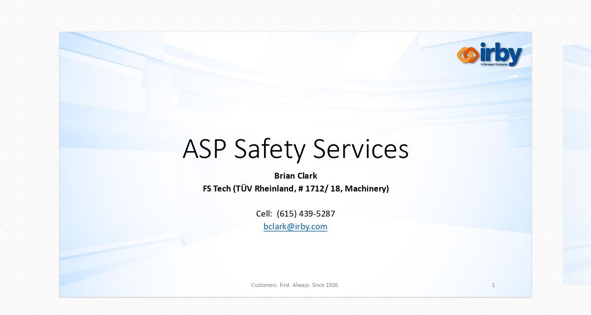 ASP Safety Services